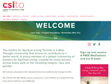 Tablet Screenshot of csltoronto.com